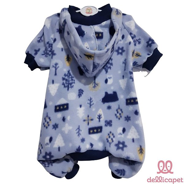 Macacão Inverno Azul