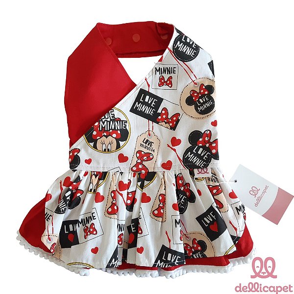 Vestido Minnie Transpassado