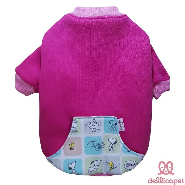 Moletom Pink com Bolso