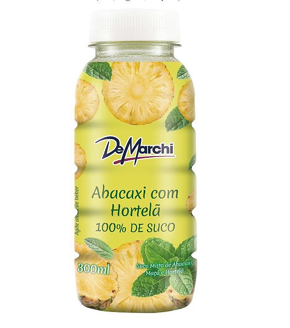 SUCO DE ABACAXI COM HORTELÃ 300ml