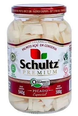 PALMITO AÇAÍ PICADO ESPECIAL SCHULTZ (270G)