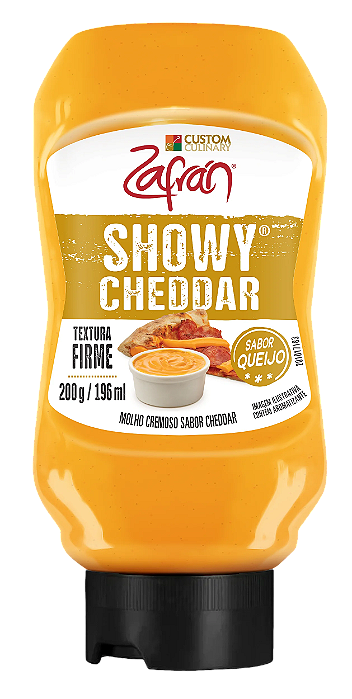 MOLHO CHEDDAR BISNAGA 200G - ZAFRAN