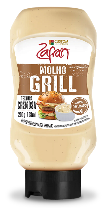 MOLHO GRILL BISNAGA 200G - ZAFRAN