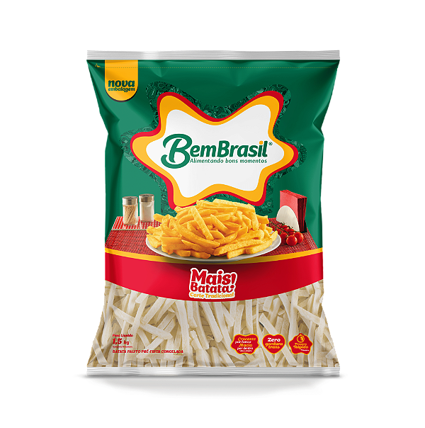 BATATA BEM BRASIL MAIS BATATA 1,5KG