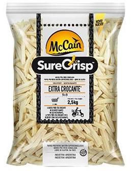BATATA SURECRISP 9MM EXTRA CROCANTE - McCain (2,5Kg)