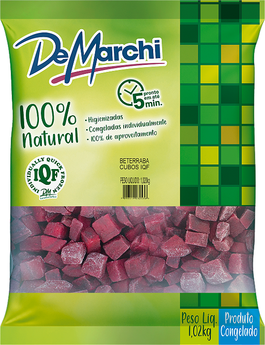 BETERRABA EM CUBOS (1,02Kg)