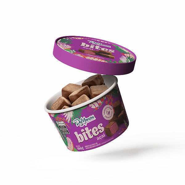 BOMBOM DE AÇAÍ COM CHOCOLATE (100g)