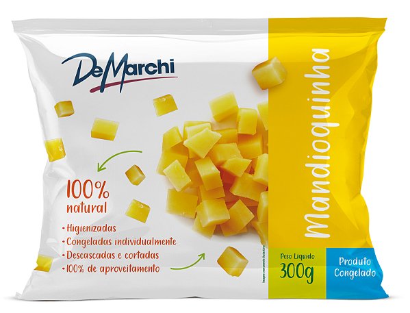 MANDIOQUINHA EM CUBOS (300g)