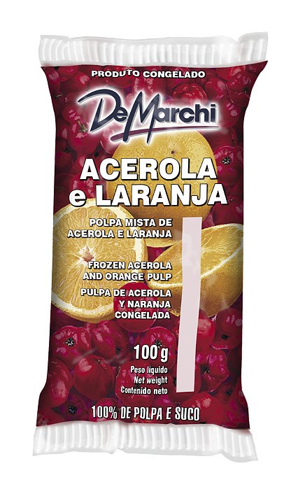 POLPINHA DE ACEROLA E LARANJA (10X100g)