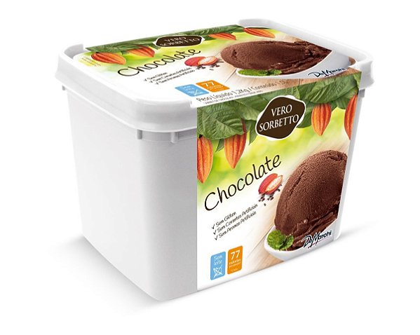 VERO SORBETTO DE CHOCOLATE (1,2kg/1,5lt)