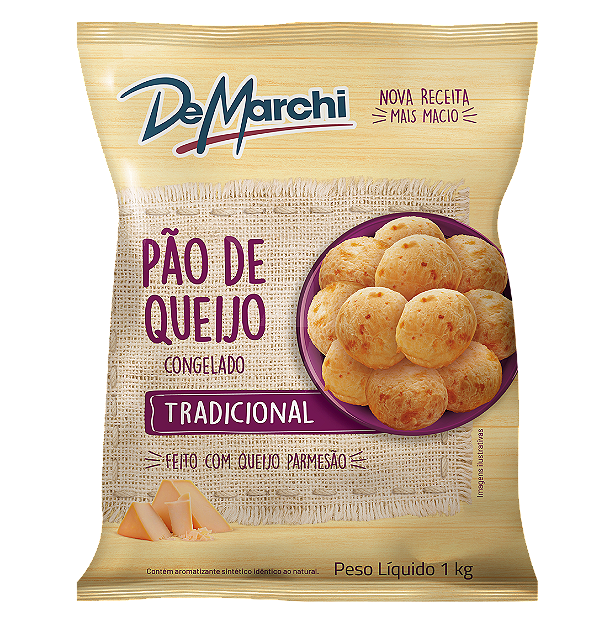 PÃO DE QUEIJO TRADICIONAL (Unidades de 25g - 1Kg)