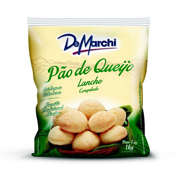 PÃO DE QUEIJO LANCHE (Unidades de 60g - 1Kg)