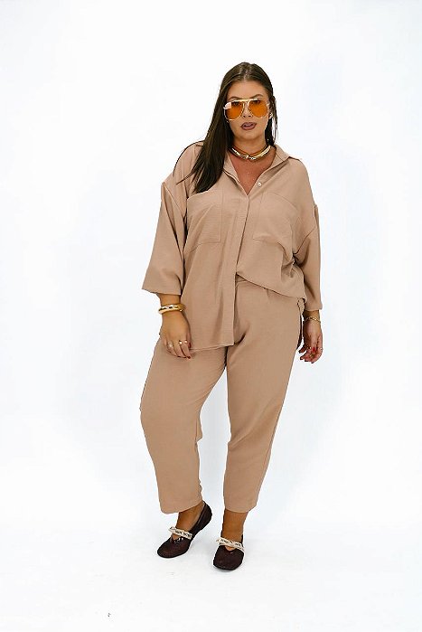 Camisa Catia Pó de Arroz