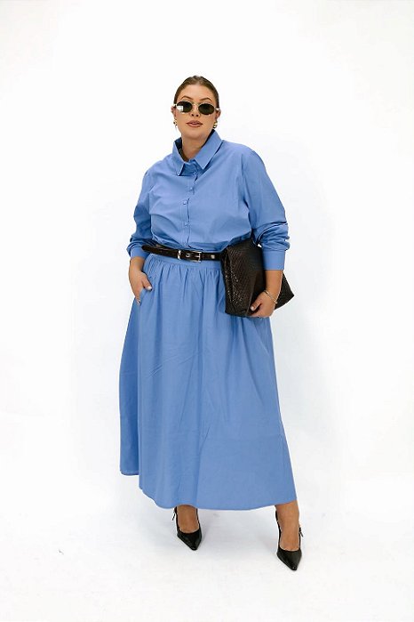 Camisa Leila Azul