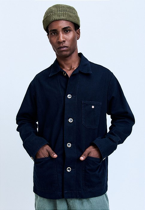 OVER SHIRT NAVY