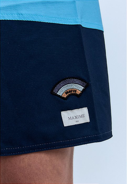 LE SURF SHORT HIGH TIDE AQUA NAVY