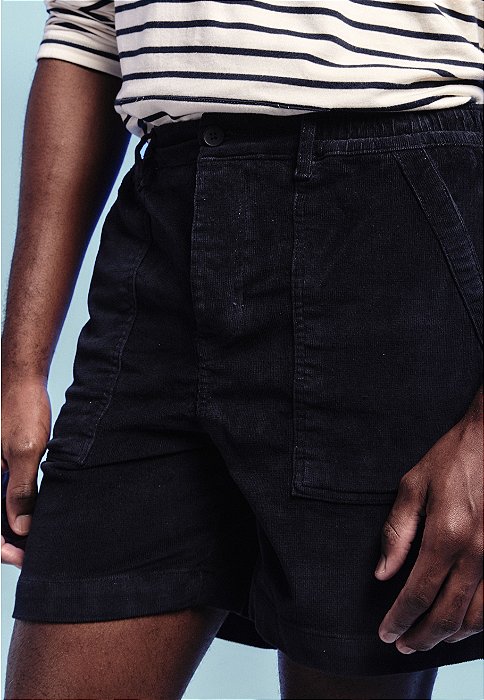 BERMUDA CORDUROY NAVY