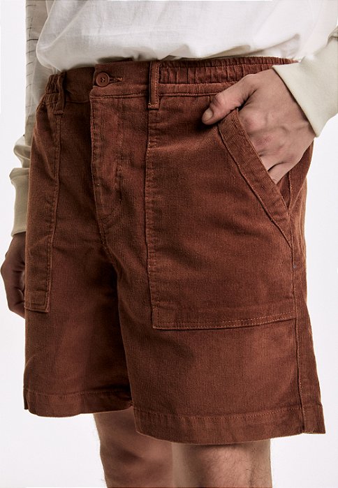 BERMUDA CORDUROY CAPUCCINO