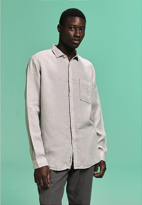 CAMISA LINHO STONE CHINO