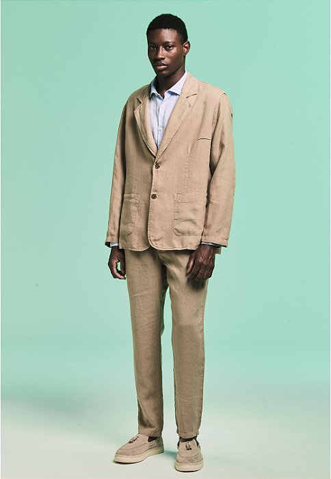 BLAZER LINHO STONE KAKHI