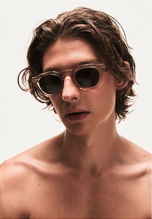 ÓCULOS LE TOUR 2.0 CHAMPAGNE C/ LENTE VERDE