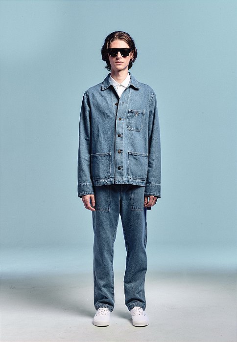 OVER SHIRT BLUE DENIM