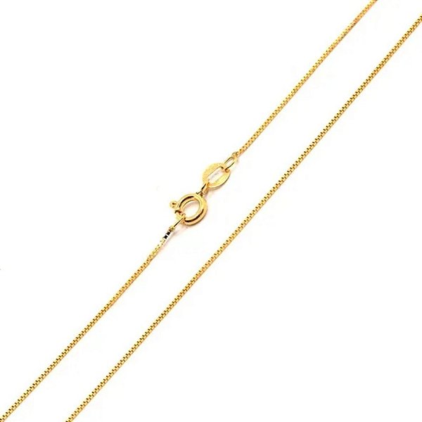 Corrente veneziana em ouro 18K - 40 cm