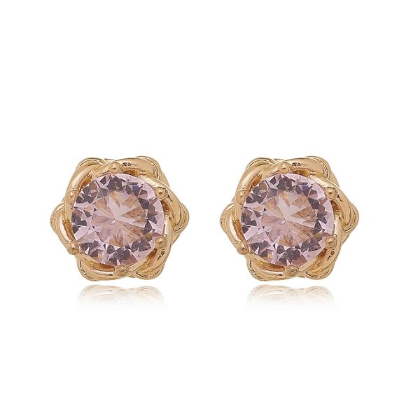 Brinco folheado a ouro 18k