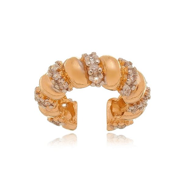 Piercing fake folheado a ouro 18k