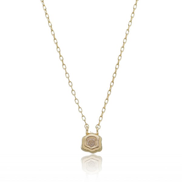 Gargantilha folheada a ouro 18k