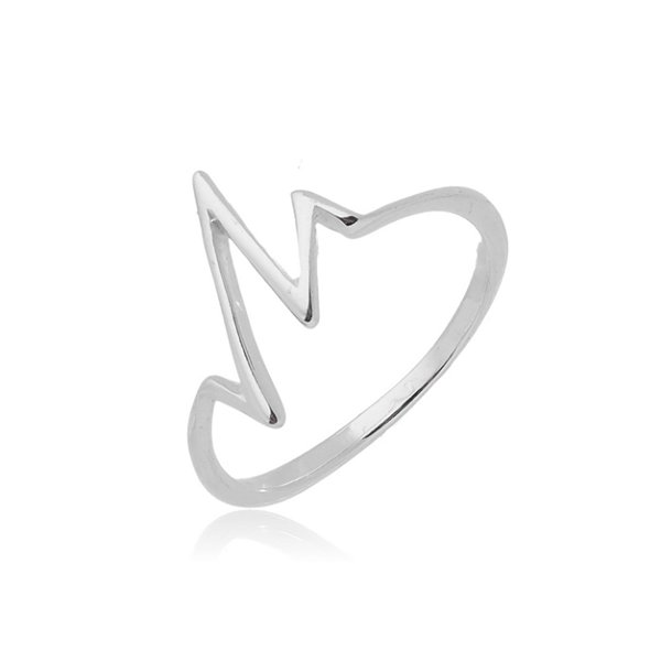 Anel raio em prata 925