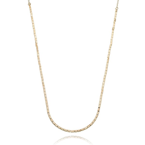 Gargantilha folheada a ouro 18k