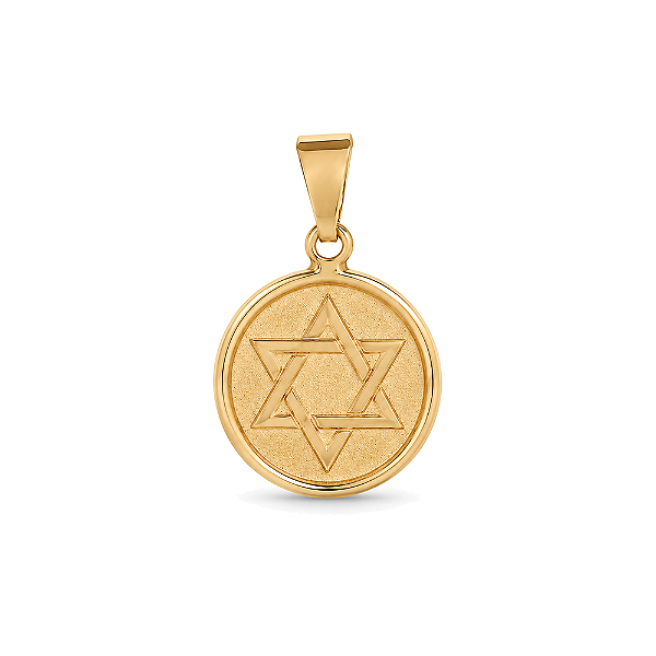 Pingente folheado a ouro 18k