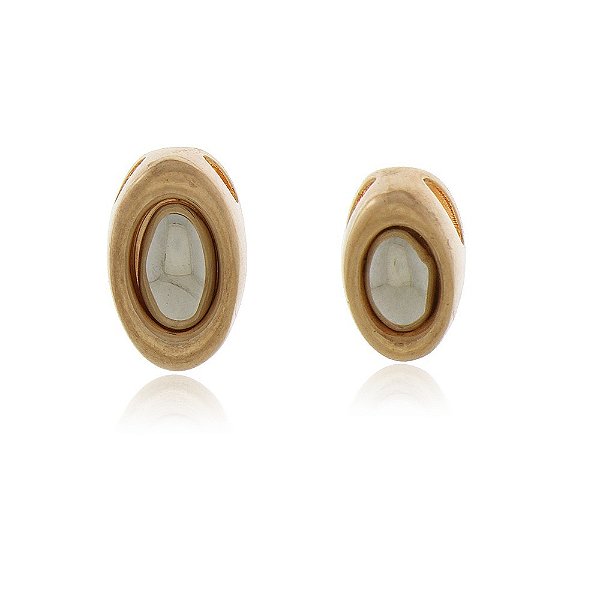 Pingente duplo folheado a ouro 18k