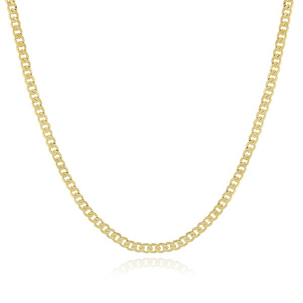 Corrente infantil folheada a ouro 18k 40cm