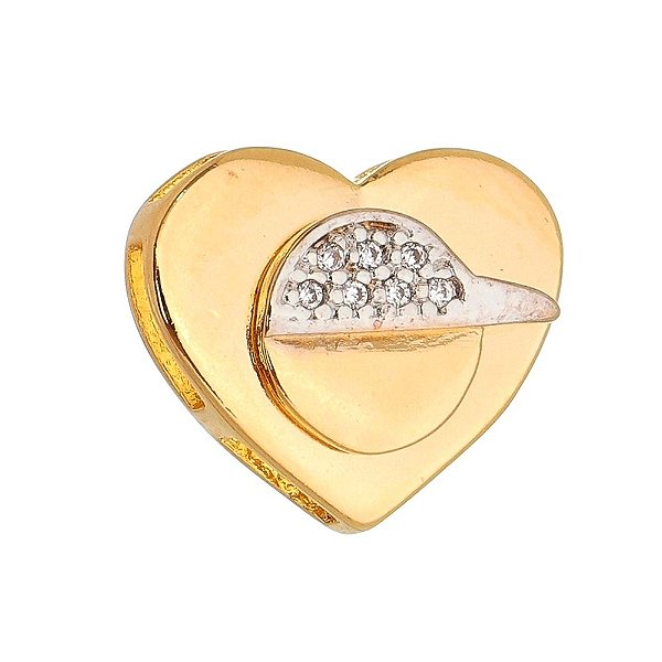 Pingente menino folheado a ouro 18k