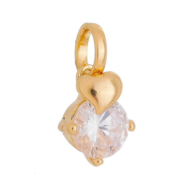 Pingente folheado a ouro 18k