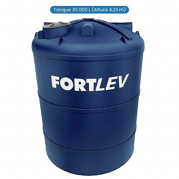 Tanque 30.000L Polietileno Fortlev