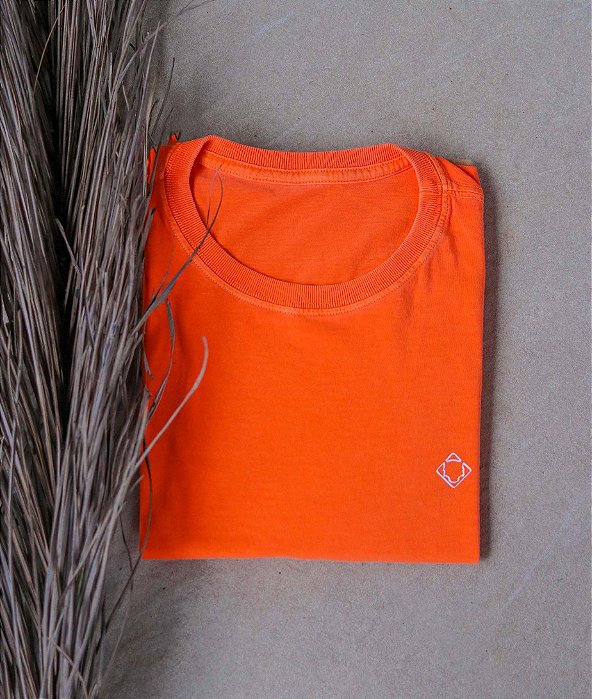 Camiseta laranja neon - Forasteiro Brand