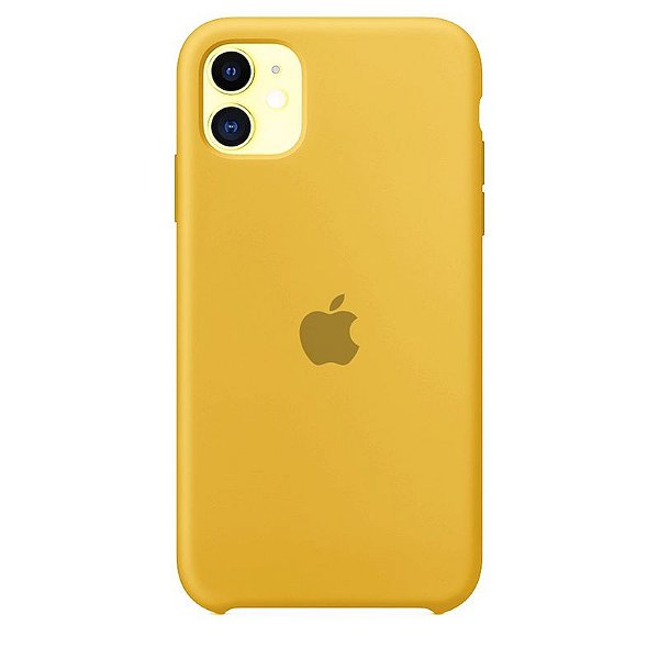 Comprar Case Capinha Amarela para iPhone 11 de Silicone - A2Q7BKNKB - Loja  do iPhone - Loja de iPhone
