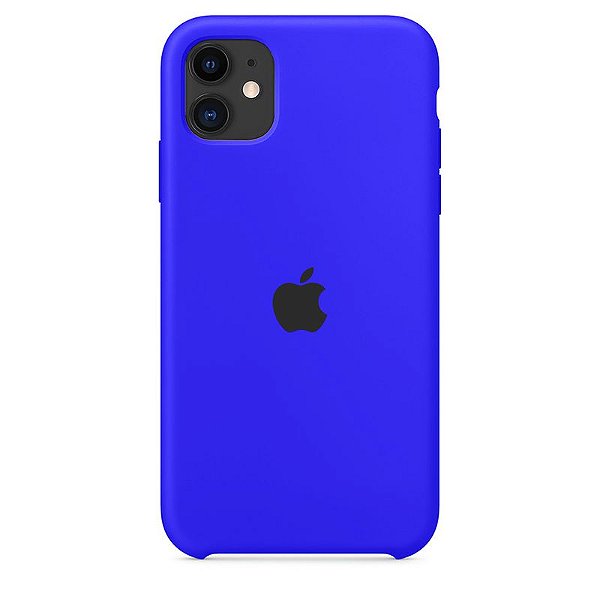 Case Capinha Azul Caneta para iPhone 11 de Silicone - 6XYJ6AF8W
