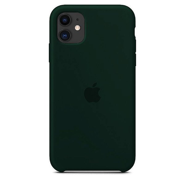 Case Capinha Verde Floresta para iPhone 11 de Silicone - MZZ7OOFID