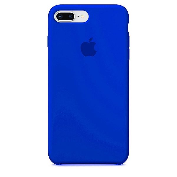 Case Capinha Azul Caneta para iPhone 7 Plus e 8 Plus de Silicone - X1Y2R08H7