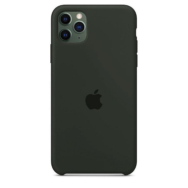Case Capinha Cinza Escuro para iPhone 11 Pro de Silicone - SHHZ4HTCW