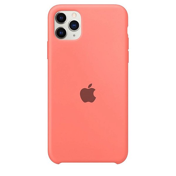 Case Capinha Rosa Flamingo para iPhone 11 Pro Max de Silicone - 1KG8V7A03