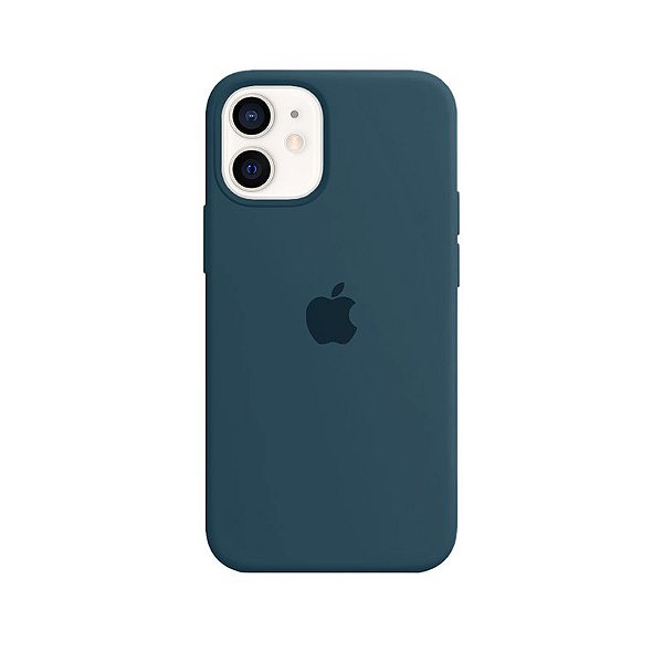 Case Capinha Verde Pacífico para iPhone 12 Mini de Silicone - 1PJT3R21K