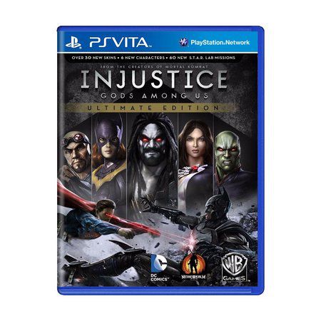 INJUSTICE GODS AMONG US ULTIMATE EDITION PSVITA USADO