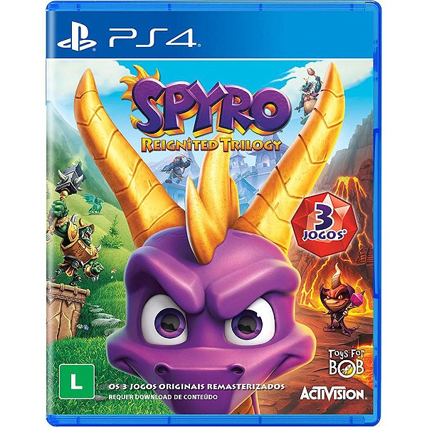 SPYRO REIGNITED TRILOGY PS4 USADO