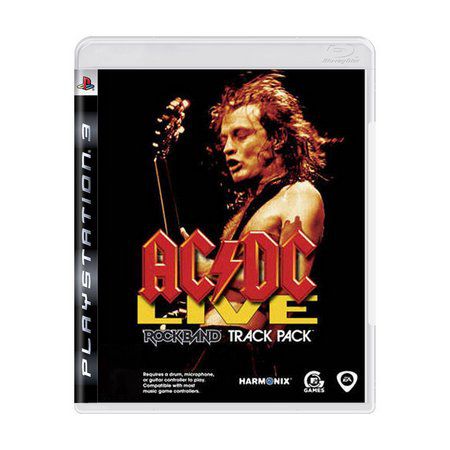 AC DC LIVE ROCKBAND TRACK PACK PS3 USADO