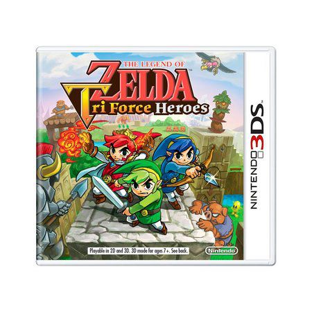 THE LEGEND OF ZELDA TRIFORCE HEROES 3DS USADO